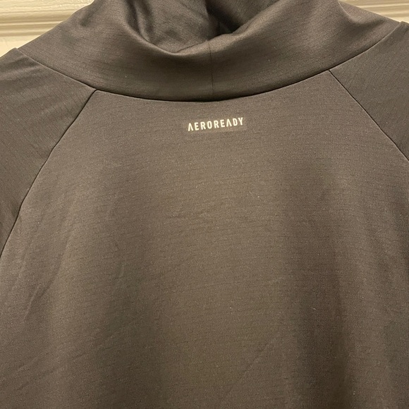 Adidas Women's Black Nylon Turtleneck - Picture 5 of 6